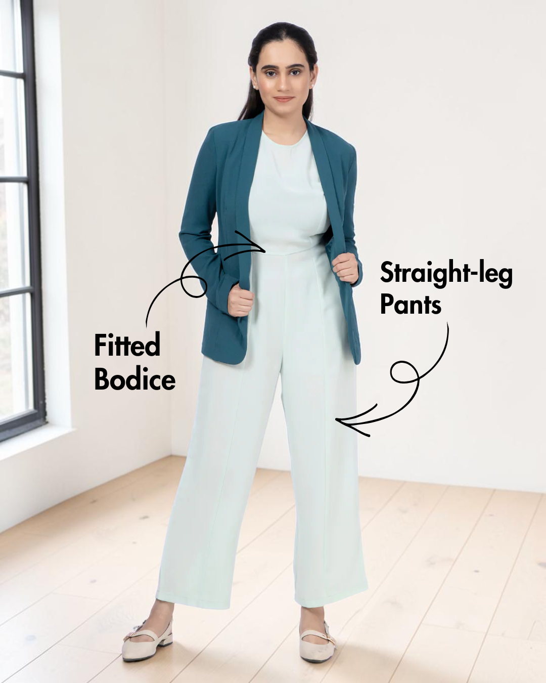 Formal Jumpsuit Sewing Pattern 'Vivian'