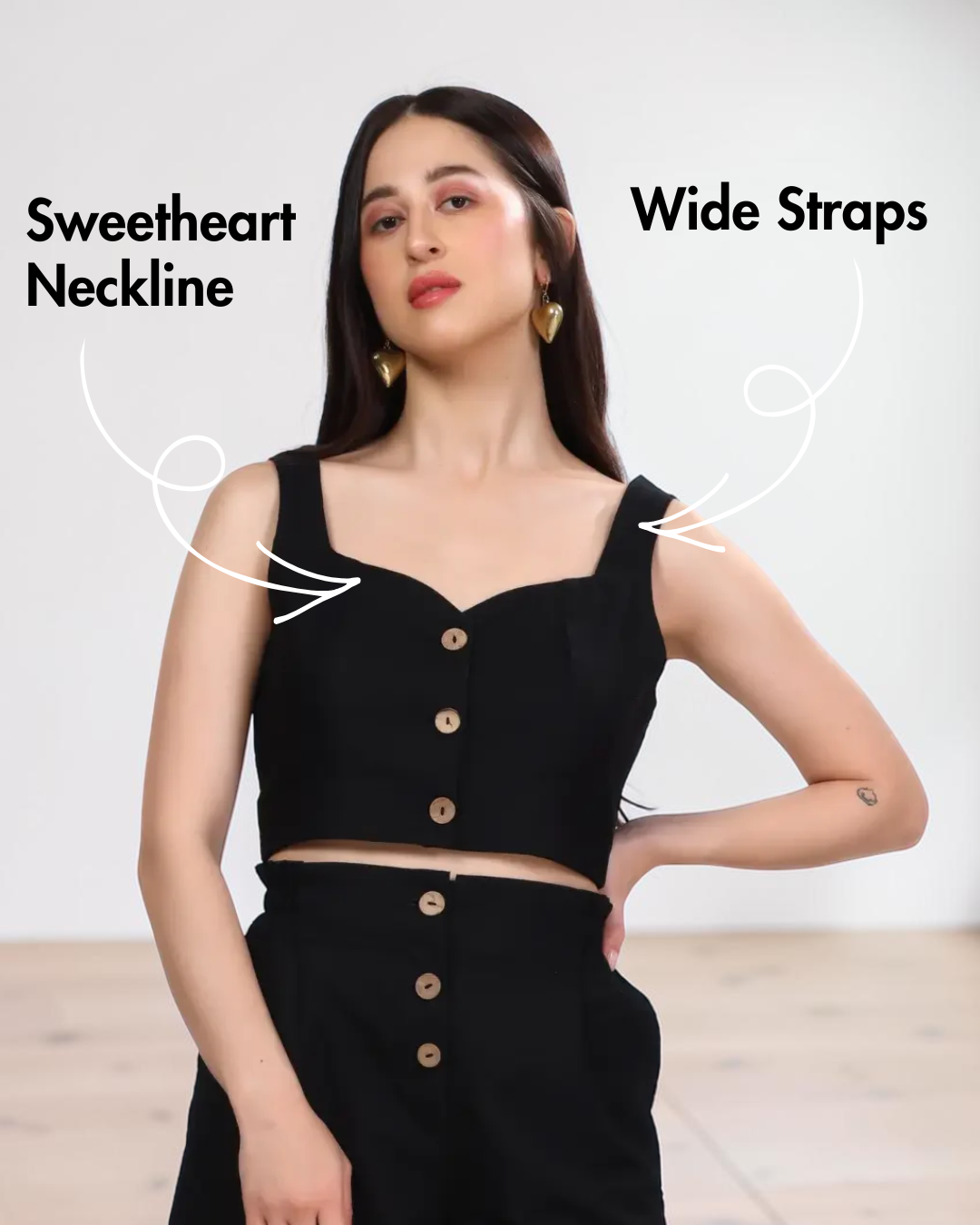 Crop Top & Shorts Coord Sewing Pattern 'Harper'