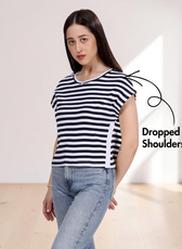 Boxy T-shirt Sewing Pattern 'Lisa'