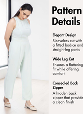 Formal Jumpsuit Sewing Pattern 'Vivian'