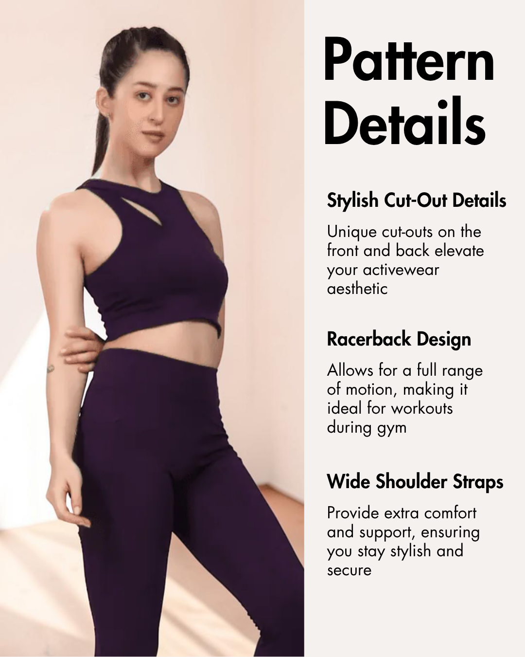 Sports Bra Sewing Pattern 'Layla'