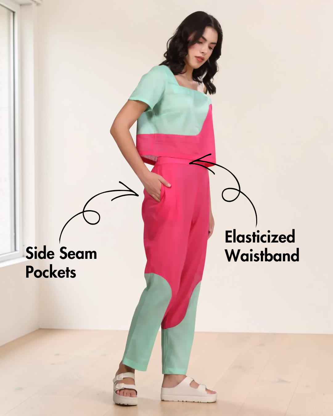 Top & Pants Coord Set Sewing Pattern 'Mary'