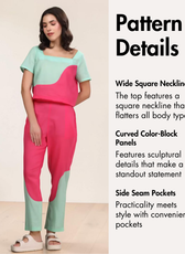 Top & Pants Coord Set Sewing Pattern 'Mary'