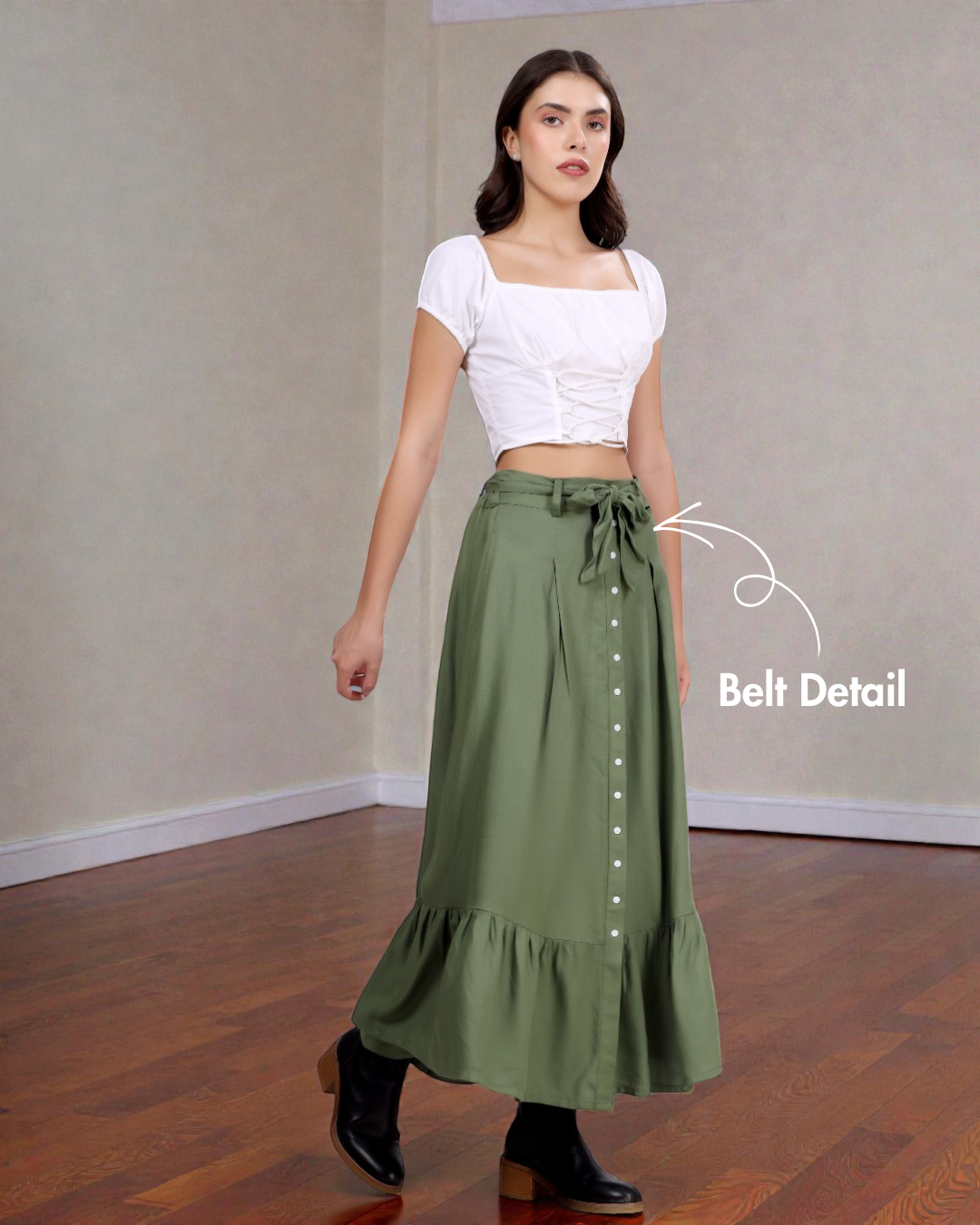 Cottagecore Maxi Skirt Sewing Pattern 'Maple'