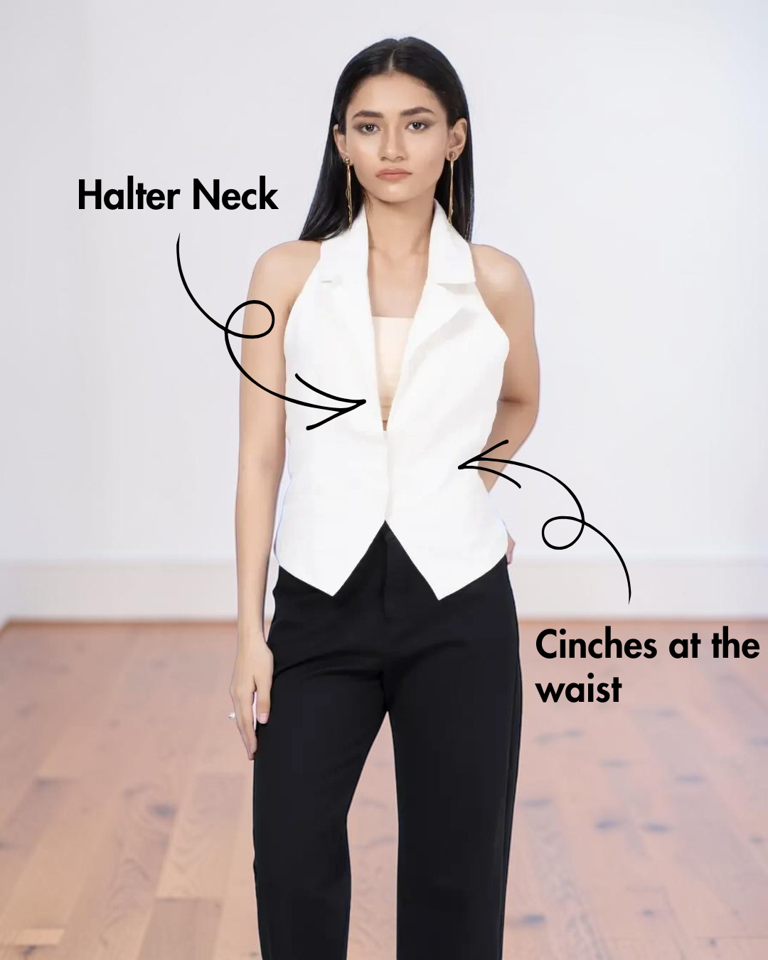 Halter Vest Sewing Pattern 'Dusk'