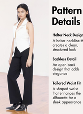 Halter Vest Sewing Pattern 'Dusk'