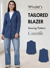Tailored Blazer Sewing Pattern 'Camille'