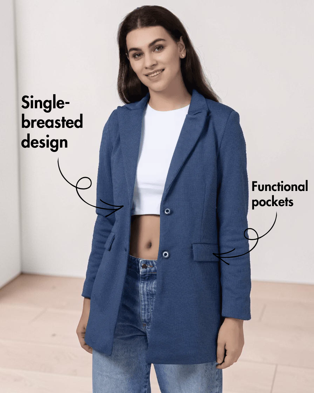Tailored Blazer Sewing Pattern 'Camille'