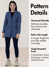 Tailored Blazer Sewing Pattern 'Camille'