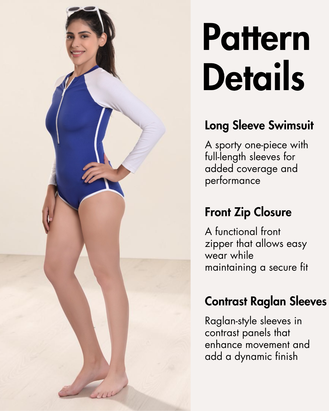 One Piece Swimsuit Sewing Pattern 'Skye'