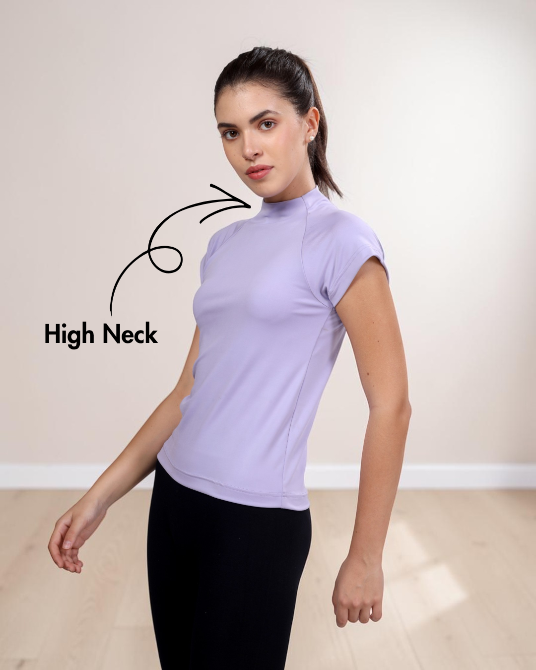 Raglan High Neck Top Sewing Pattern 'Frankie'