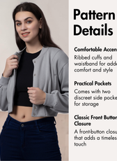 Bomber Jacket Sewing Pattern 'Raya'