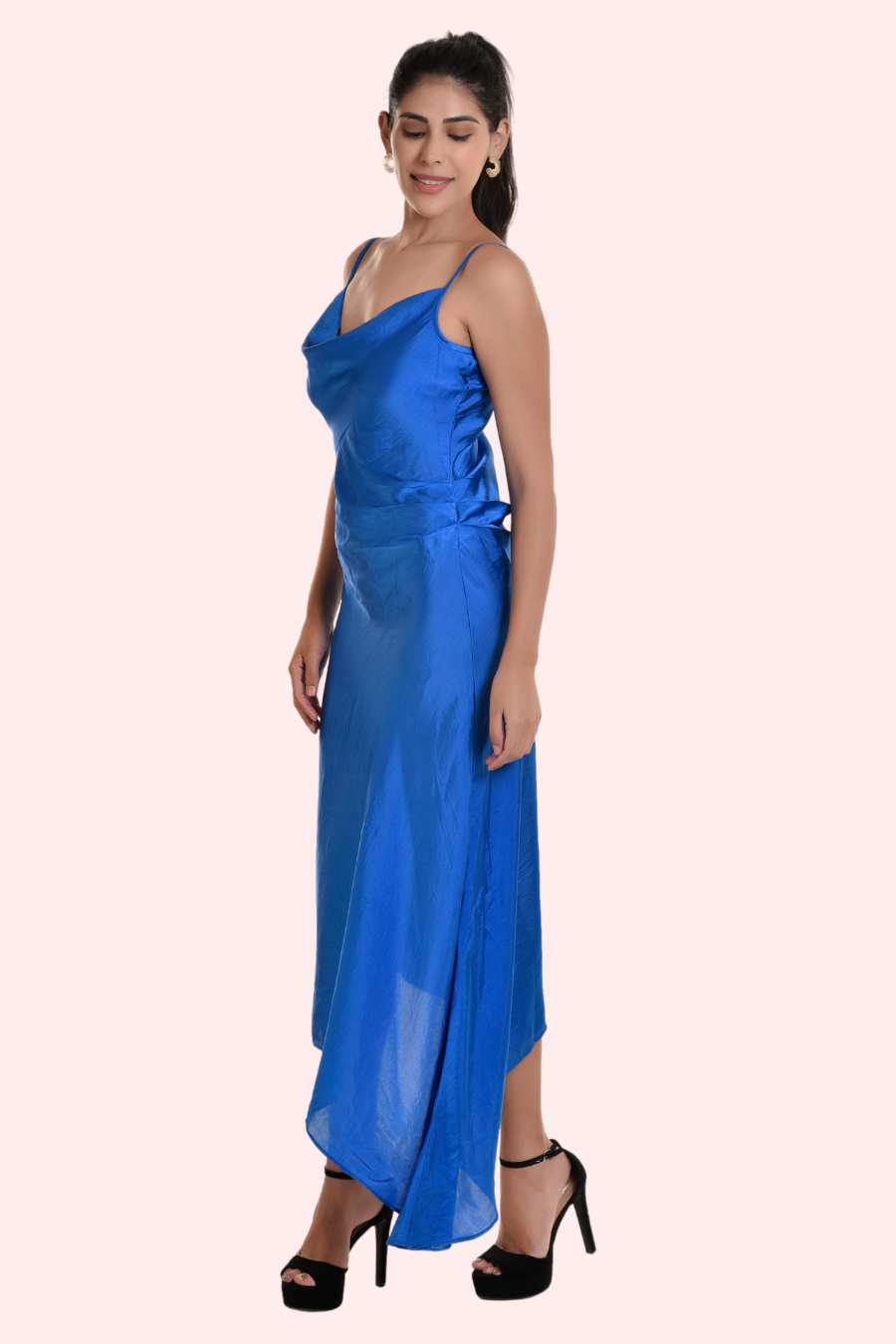 Cowl Neck Maxi Dress Sewing Pattern