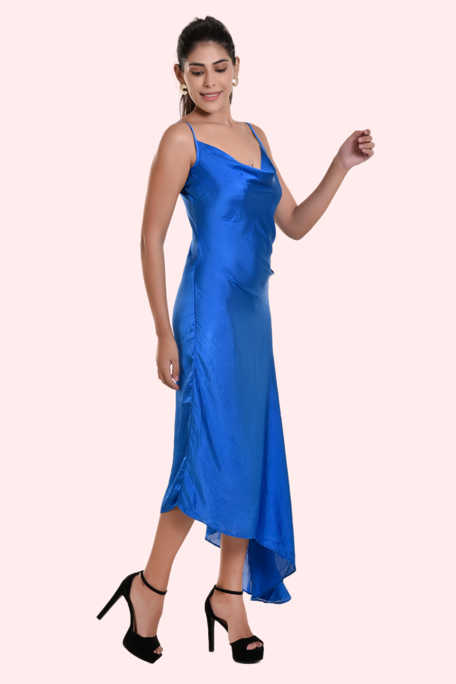 Cowl Neck Maxi Dress Sewing Pattern