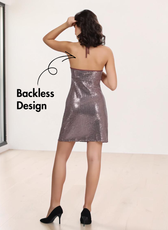 Halter Mini Dress Sewing Pattern 'Sasha'
