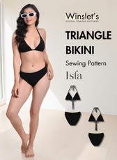 Triangle Bikini Sewing Pattern 'Isla'