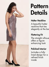 Halter Mini Dress Sewing Pattern 'Sasha'