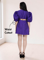 Puff Sleeve Mini Dress Sewing Pattern 'Tori'
