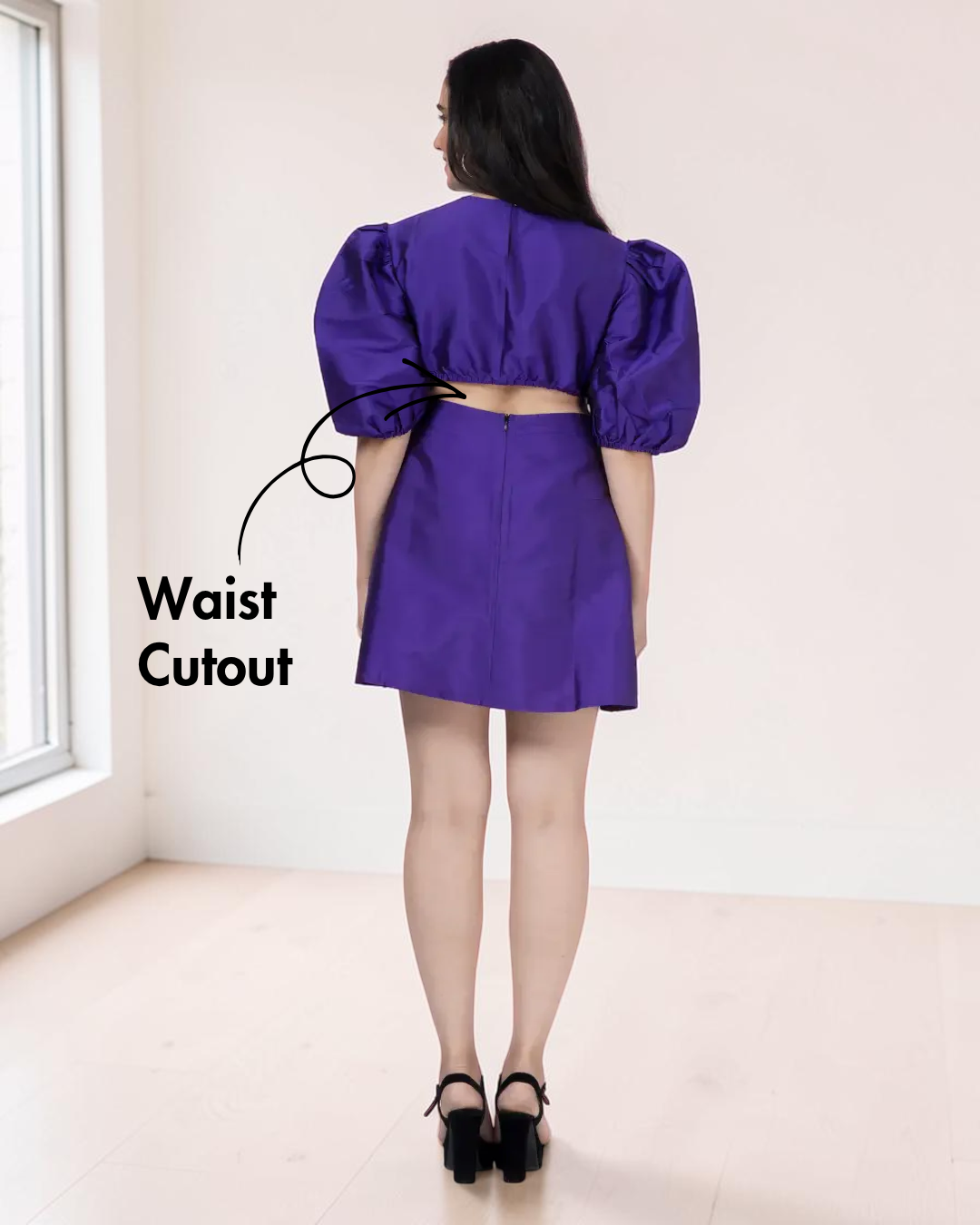 Puff Sleeve Mini Dress Sewing Pattern 'Tori'