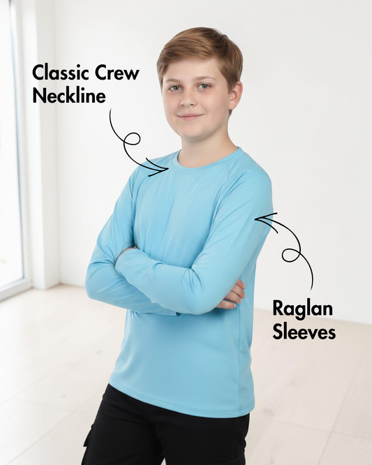 Kid's Raglan T-shirt Sewing Pattern 'Charlie'