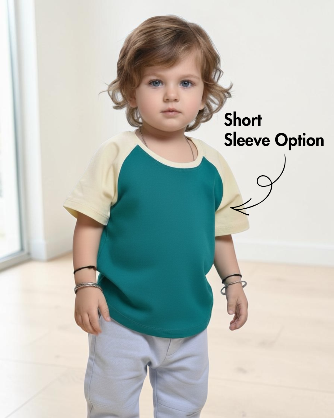 Kid's Raglan T-shirt Sewing Pattern 'Charlie'