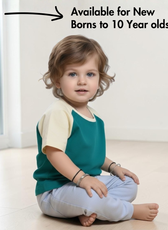 Kid's Raglan T-shirt Sewing Pattern 'Charlie'