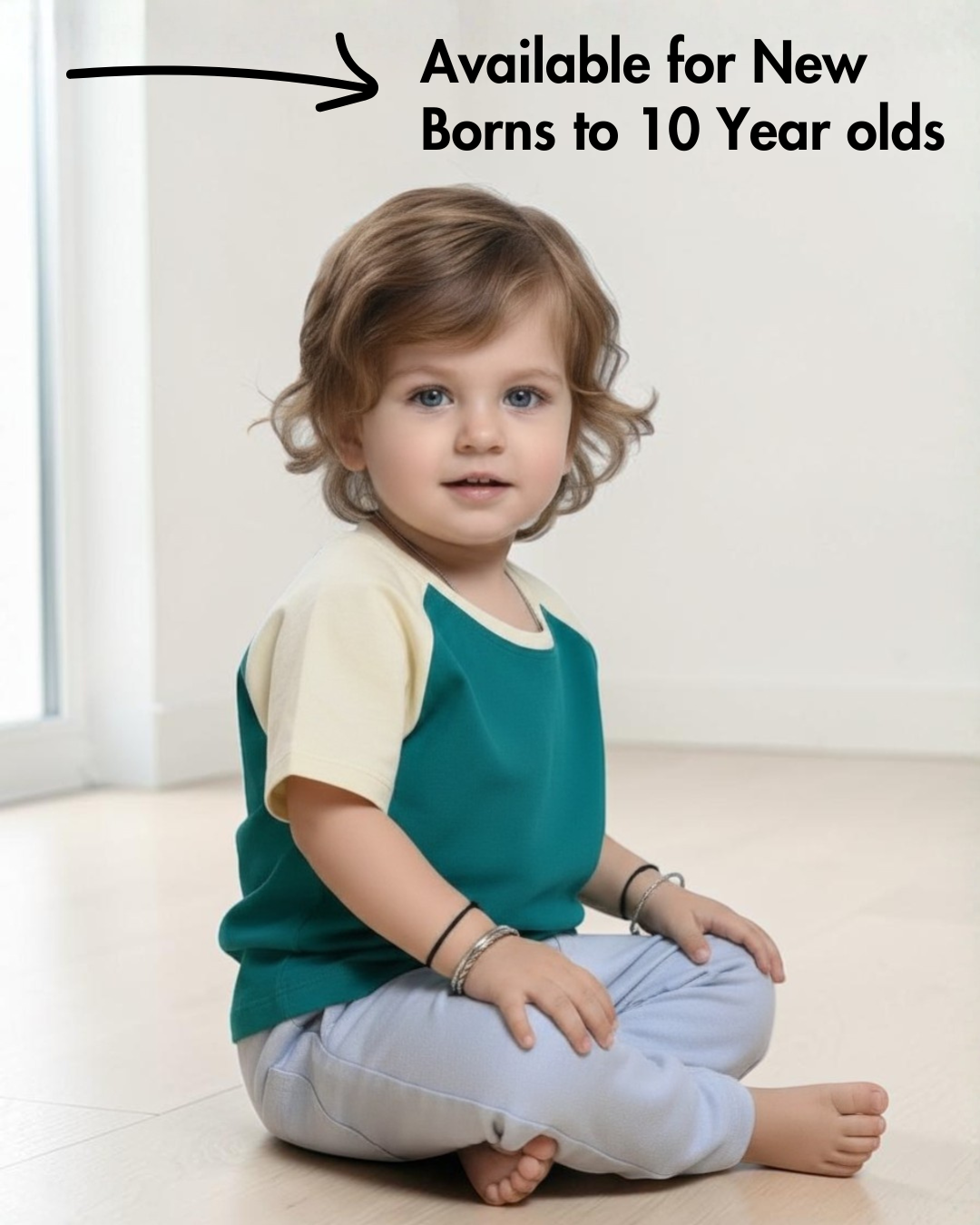Kid's Raglan T-shirt Sewing Pattern 'Charlie'