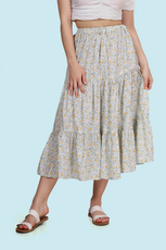 Tiered Midi Skirt Sewing Pattern 'Mila'