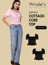 Cottagecore Top Sewing Pattern 'Samara'
