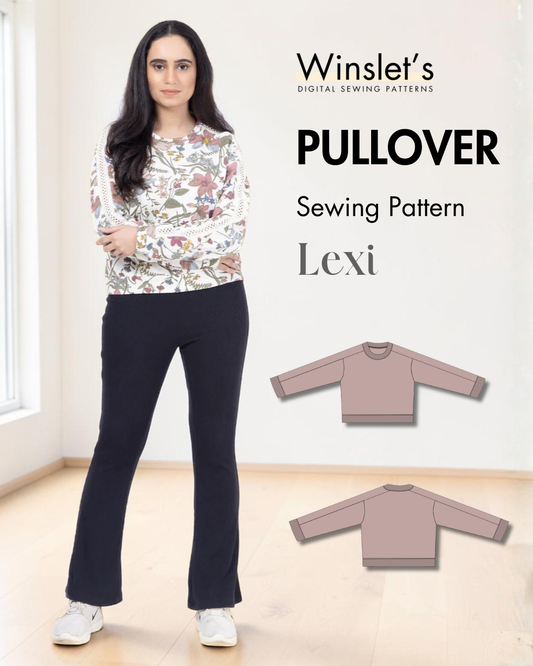 Pullover Sewing Pattern 'Lexi'