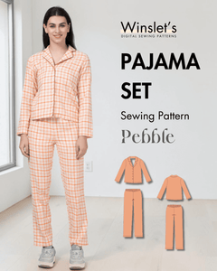 Pajama Set Sewing Pattern 'Pebble'