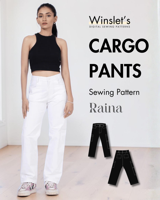 Cargo Pants Sewing Pattern 'Raina'