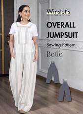 Overall Jumpsuit Sewing Pattern 'Belle'
