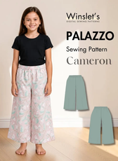 Kid's Palazzo Sewing Pattern 'Cameron'