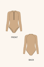 Long Sleeves Swimsuit Sewing Pattern 'Skye'