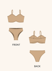 Two-Piece Bikini Set Sewing Pattern 'Masha'