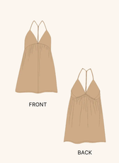 Halter Beach Dress Sewing Pattern 'Nori'