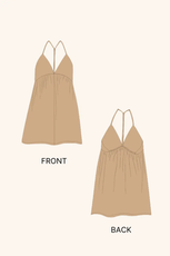 Halter Beach Dress Sewing Pattern 'Nori'