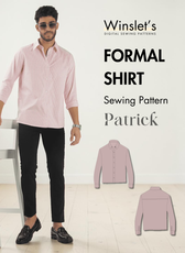 Men's Formal Shirt Sewing Pattern 'Patrick'