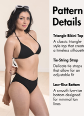 Triangle Bikini Sewing Pattern 'Isla'