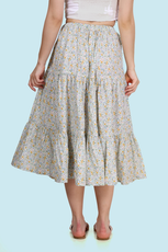 Tiered Midi Skirt Sewing Pattern 'Mila'