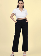 Crop Polo Shirt Sewing Pattern 'Echo'
