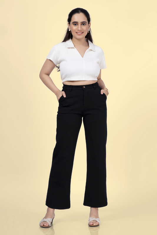 Crop Polo Shirt Sewing Pattern 'Echo'