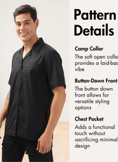 Men's Short Sleeve Shirt Sewing Pattern 'Paul'