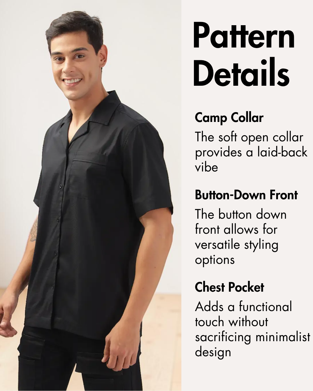 Men's Short Sleeve Shirt Sewing Pattern 'Paul'