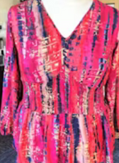 Shirred Dress Sewing Pattern 'Donna'