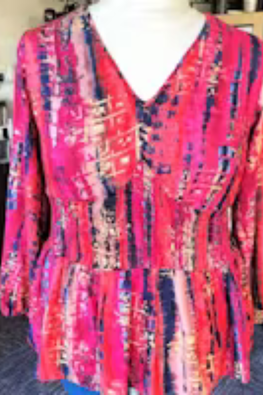 Shirred Dress Sewing Pattern 'Donna'