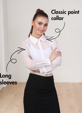 Crop Shirt Sewing Pattern 'Ash'