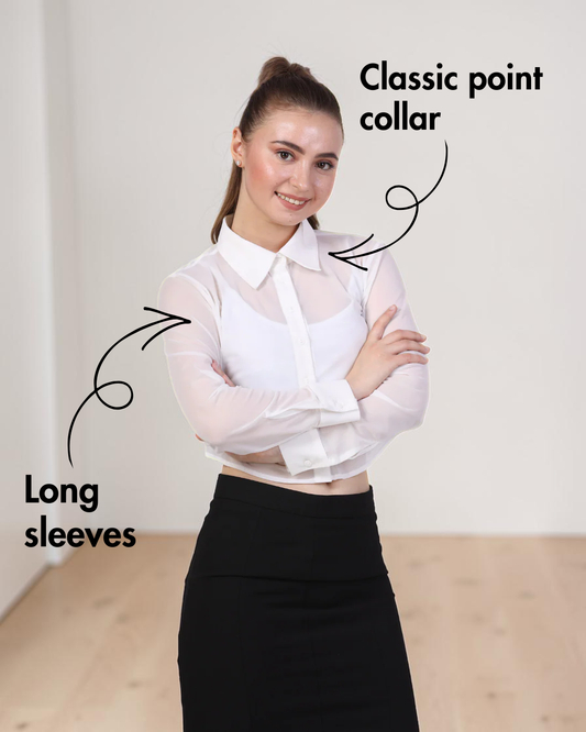 Crop Shirt Sewing Pattern 'Ash'
