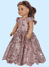 Dolls Princess Gown Sewing Pattern 'Amora'